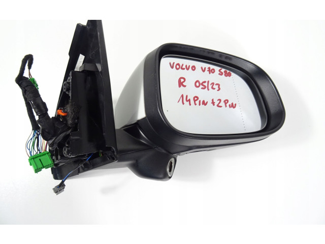 Зеркало электрическое        Volvo S80  2014 - 2016 года   