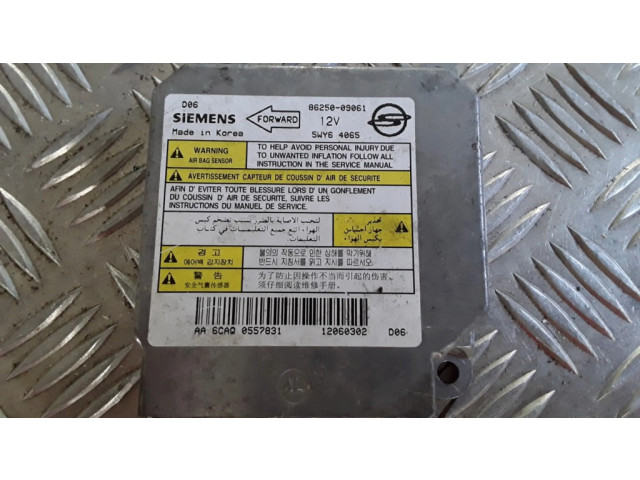 Блок подушек безопасности 8625009061, 5WY64065 SsangYong Kyron