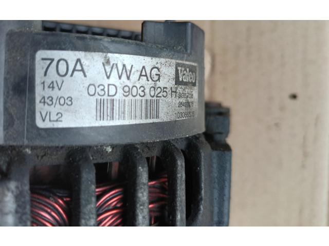 Генератор    Volkswagen Polo IV 9N3      