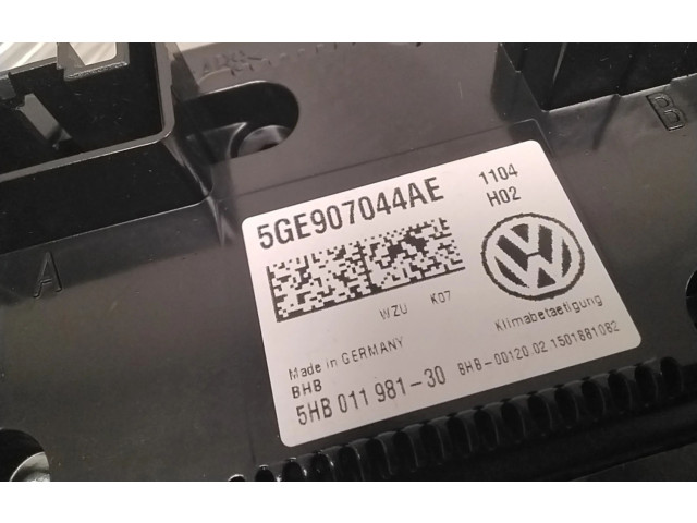 Модуль блока управления кондиционером 5GE907044AE   Volkswagen Golf VII