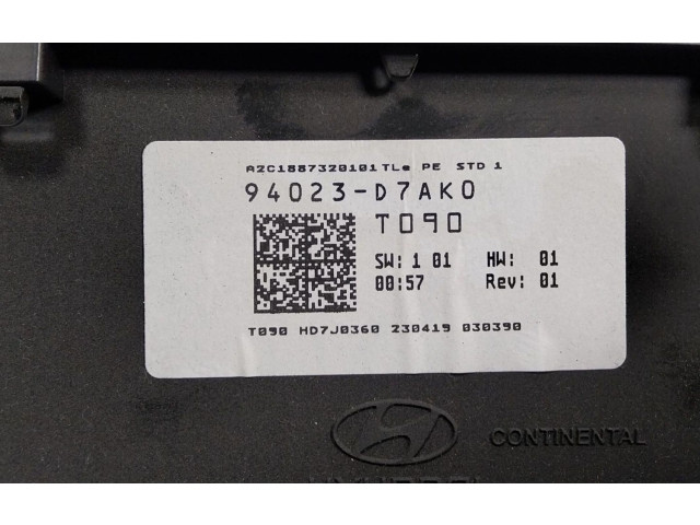 Přístrojová deska Hyundai Tucson TL 2019 94023D7AK0, 94023D7AK0