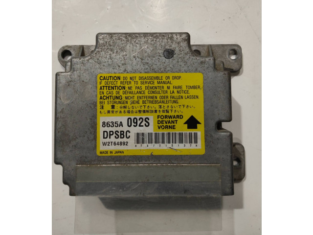 Блок подушек безопасности 8635A, 092S Mitsubishi Pajero