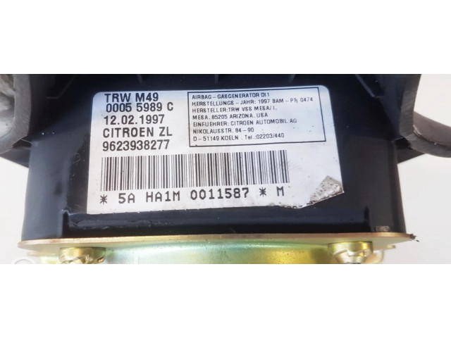 Подушка безопасности водителя 00055978A, 000559906 Citroen Berlingo