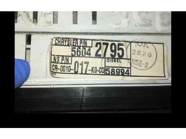 Панель приборов 56042795, 58994 Jeep Grand Cherokee