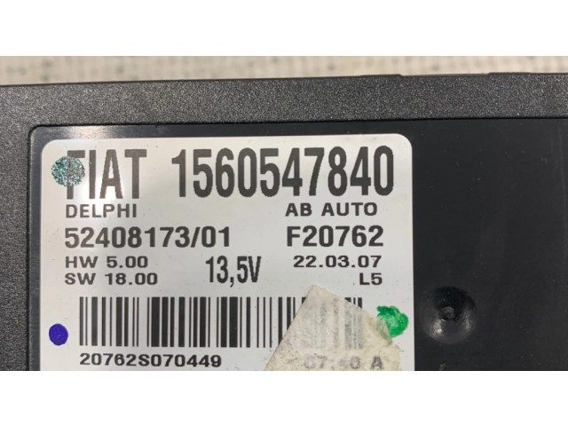 Блок управления климат-контролем 1560547840, 52408173 Alfa Romeo 159