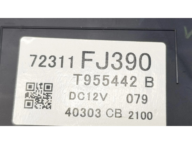 Блок управления климат-контролем 72311FJ390 Subaru XV