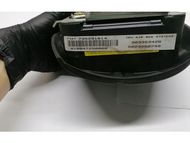 Подушка безопасности водителя 735291814 Fiat Seicento/600