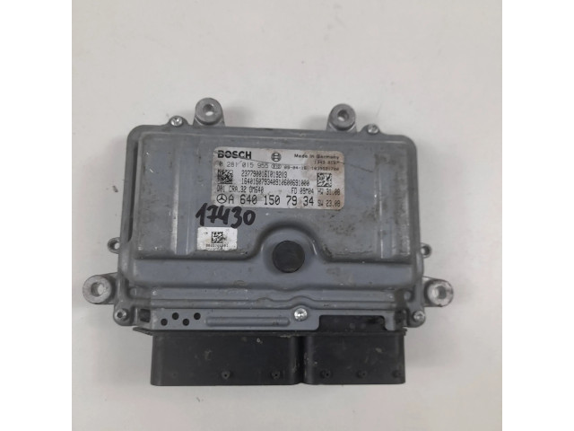 Řídící jednotka a6401507934, 0281015955 Mercedes-Benz B W245 2009