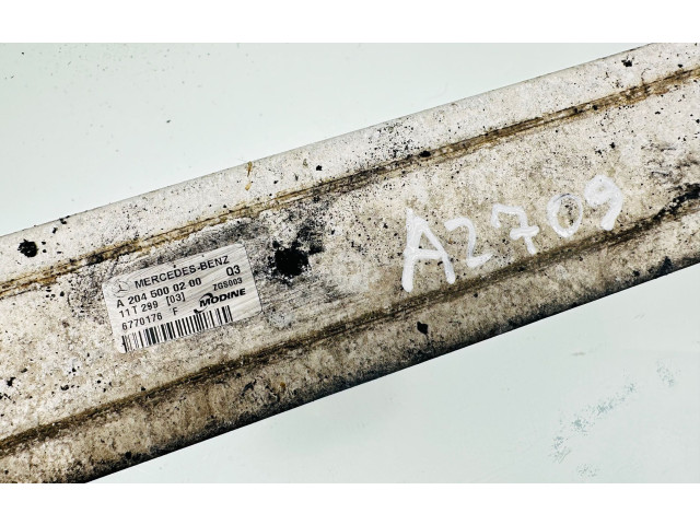 Интеркулер  A2045000200, 6770176   Mercedes-Benz CLS C218 X218 