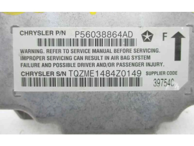 Блок подушек безопасности P56038864AD Jeep Cherokee III KJ