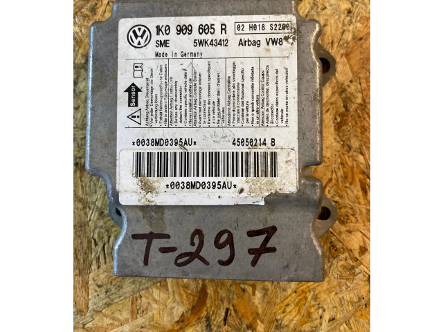Блок подушек безопасности 1K0909605R, 5WK43412   Volkswagen Jetta V