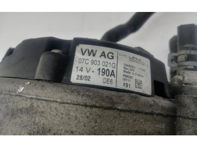 Генератор 07C903018 Volkswagen Phaeton