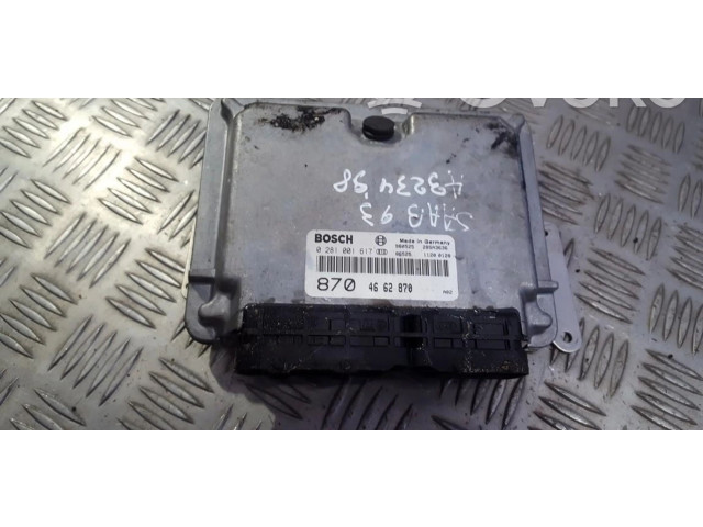 Řídící jednotka 0281001617, 4662870980525 Saab 9-3 Ver1 1998