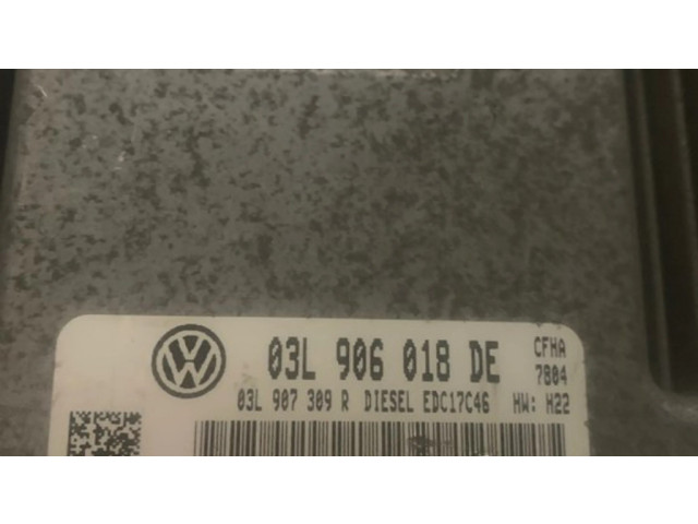 Řídící jednotka 03L907309R, 03L906018DE Volkswagen Golf VI 2012