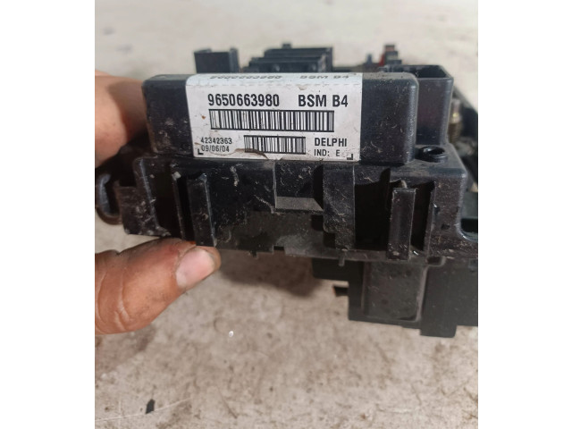 Pojistková skříňka 9650663980, 42342363 Peugeot 307 2004