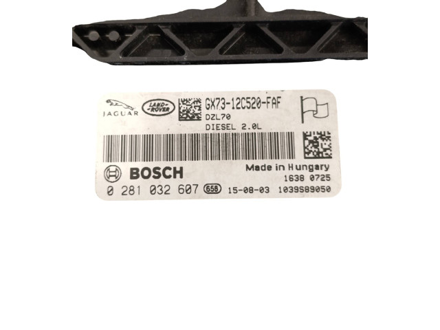 Блок управления двигателя GX7312C520FAF Jaguar XE
