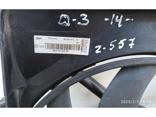Комплект вентиляторов 8K0121003AD, 8K0959501G Audi Q3 8U