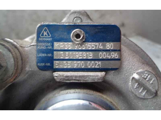 Турбина Citroen Nemo 54359700021, KP359661557480 для двигателя 8HS