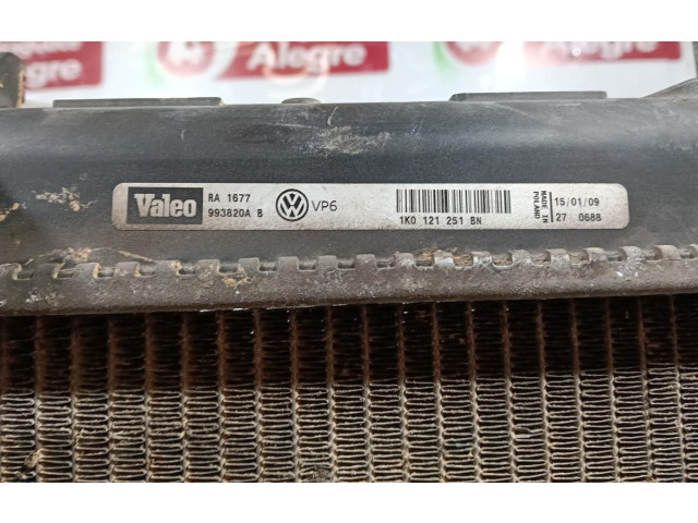 Интеркулер 1K01212518N Volkswagen Golf VI