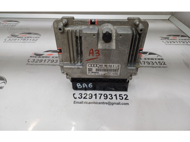 Блок управления двигателем Блок управления 03C906016S, 0261S04859   Audi A3 8Y