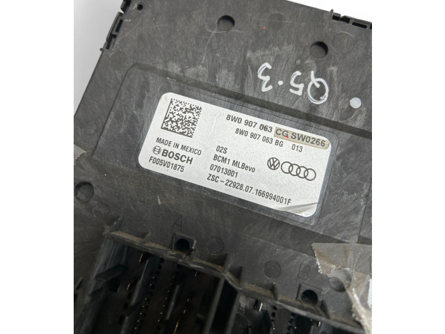Блок комфорта 8W0907063 Audi Q5 SQ5