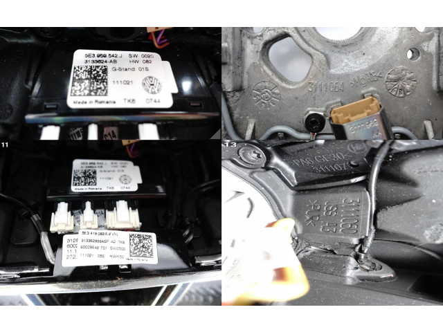 Руль Skoda Octavia Mk4 2019 - года 5E3959542J