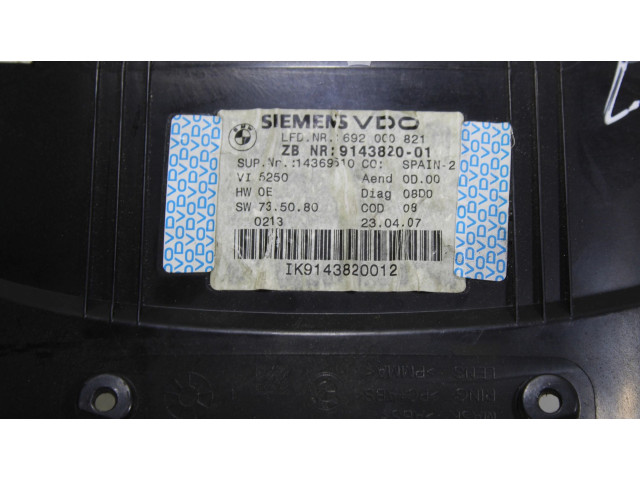 Přístrojová deska BMW 3 E92 E93 2008 9166846