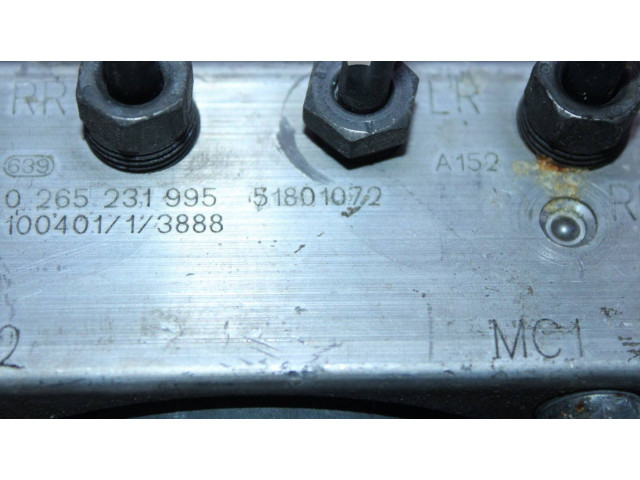 Блок АБС 51801072, 0265231995   Fiat  Linea   -  года