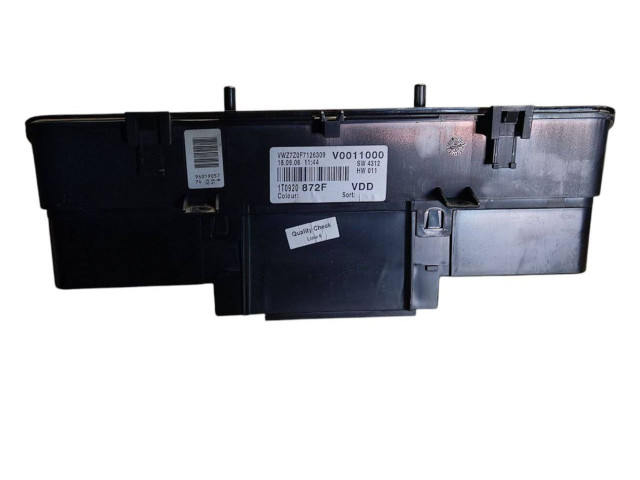Přístrojová deska Volkswagen Caddy 2009 1T0920872F, V0011000