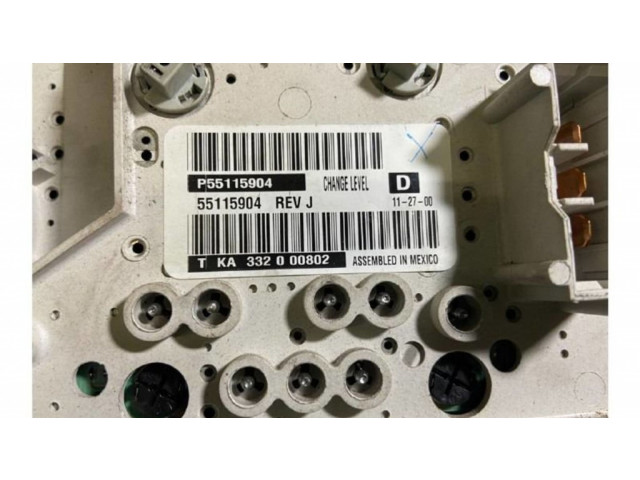 Блок управления климат-контролем P55115904, 55115904 Jeep Grand Cherokee (WJ)