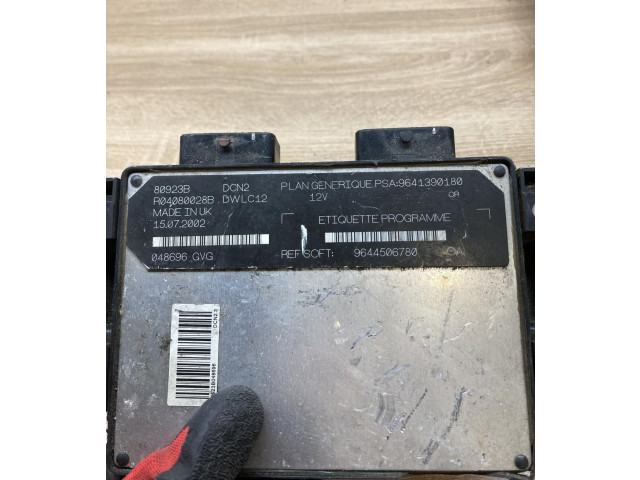 Řídící jednotka 9641390180, 9644506780 Citroen Berlingo 1996
