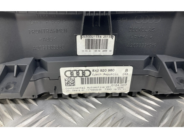 Панель приборов 8X0920980 Audi A1