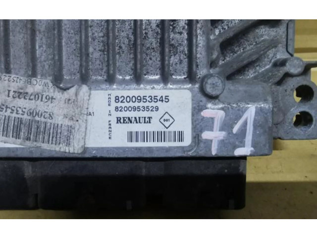 Блок управления двигателем Блок управления 8200953545 Renault Kangoo II