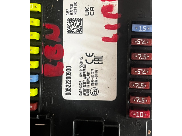 Блок предохранителей 00522200930, 5172500HCZ Jeep Renegade