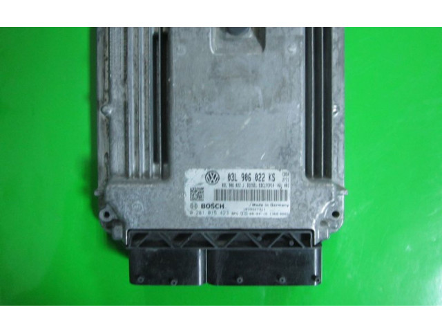 Блок управления двигателя 03L906022KS, 0281015423 Volkswagen Jetta VI