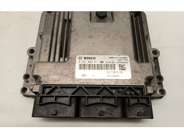 Блок управления двигателя 237106319R Dacia Dokker