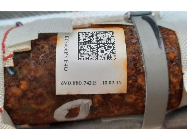 Боковая подушка безопасности 6V0880742B Skoda Fabia Mk3 (NJ)