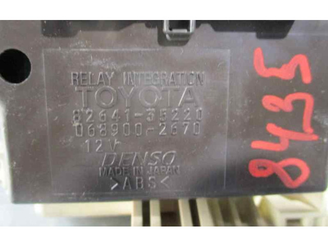 Pojistková skříňka Řídící jednotka BSM 8264135220, 0689002670 Toyota Hilux (N140, N150, N160, N170) 2002