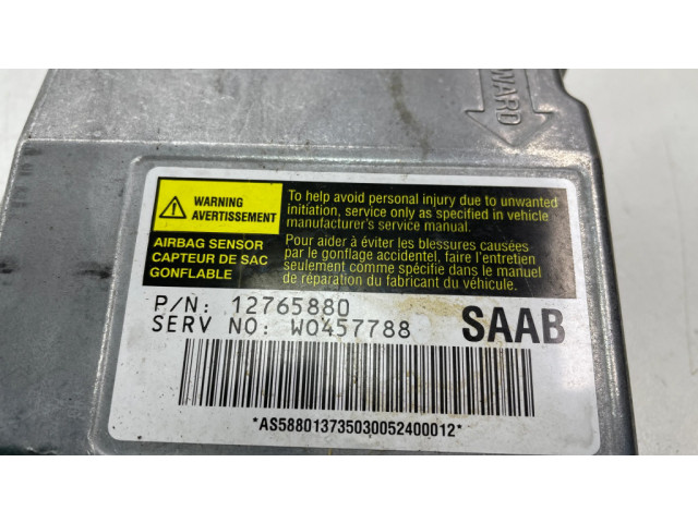 Блок подушек безопасности 12765880, W0457788 Saab 9-5