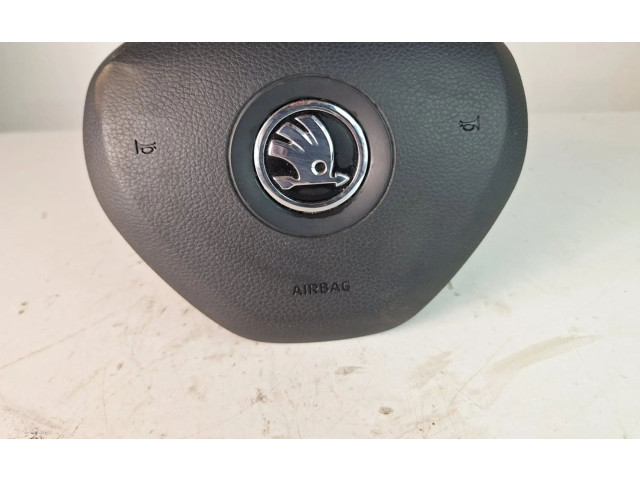 Подушка безопасности водителя 6V0880201 Skoda Fabia Mk3 (NJ)