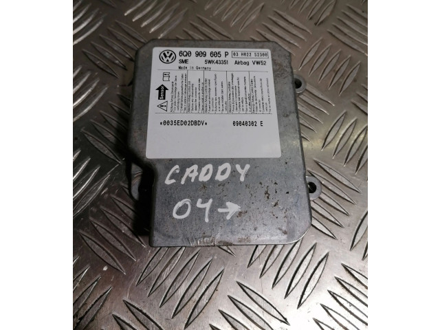 Блок подушек безопасности 6Q0909605P, 5WK43351 Volkswagen Caddy