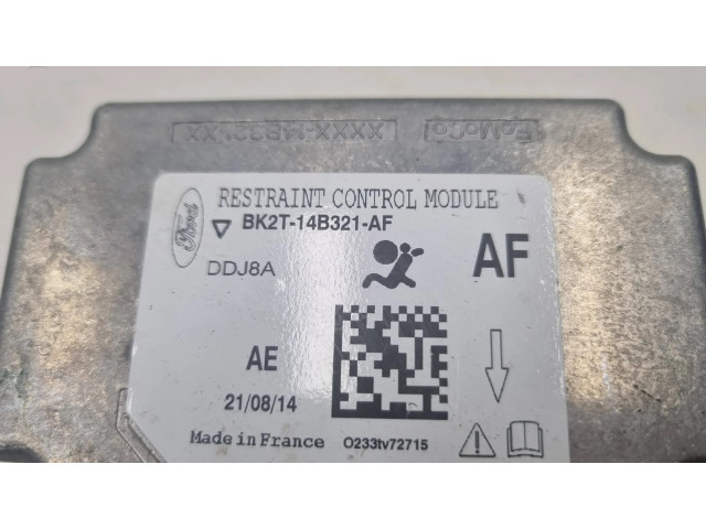 Блок подушек безопасности BK2T14B321AF, 0233M72715 Ford Transit Custom