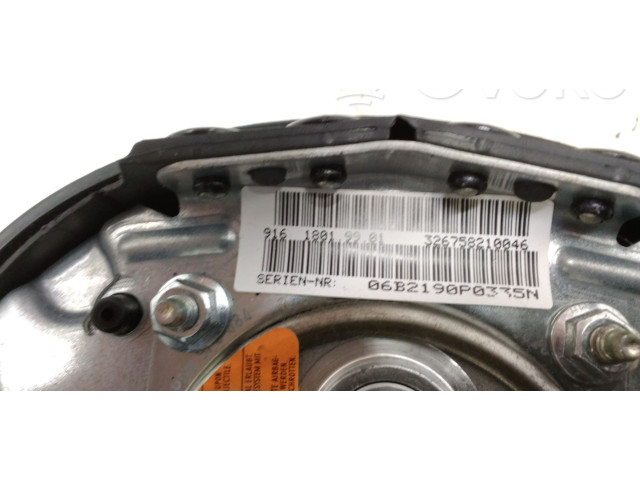 Подушка безопасности водителя 91618019901, 326758210046 BMW Z4 E85 E86