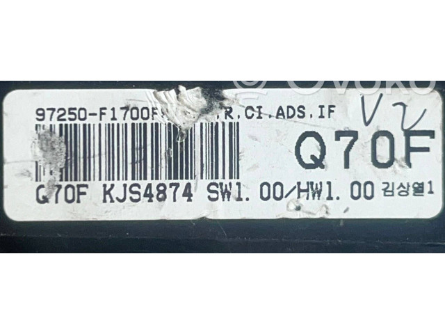 Блок управления климат-контролем 97250F1700, KJS4874 KIA Sportage