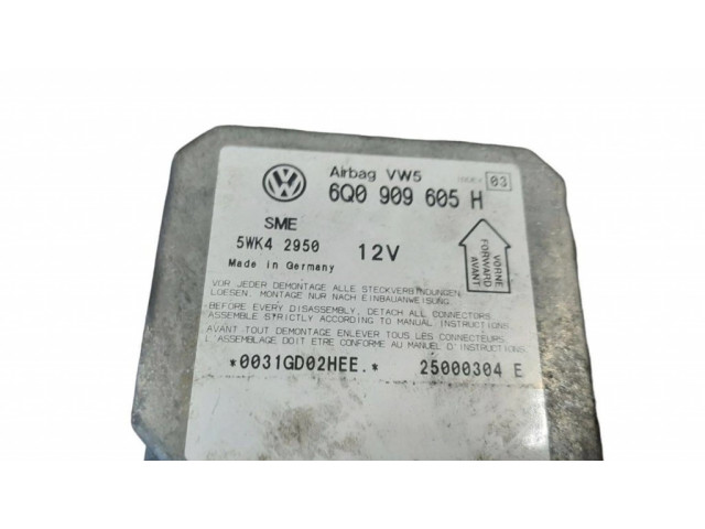 Блок подушек безопасности 6Q0909605H, 25000304E   Volkswagen Sharan