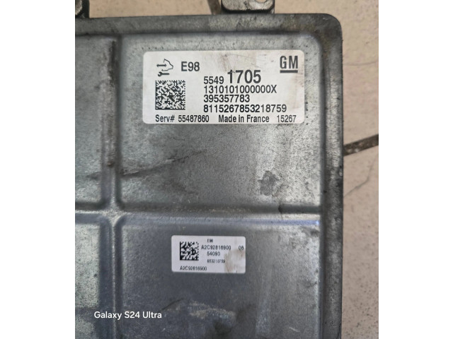 Turbodmychadlo Блок управления двигателя 55487860, 55491705 Opel Mokka 1.6L B16DTH