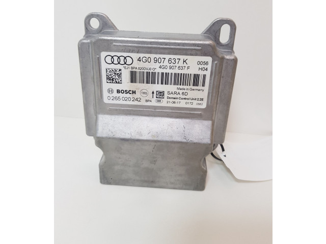 Блок подушек безопасности 4G0907637K, 4G0907637F Audi A7 S7 4G