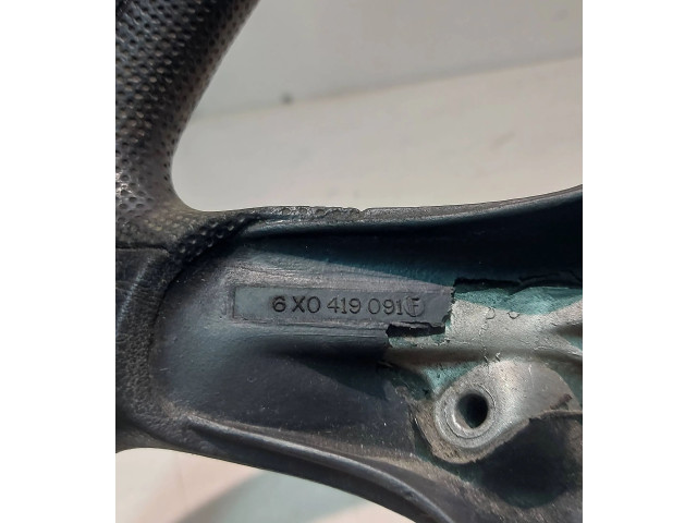 Руль Volkswagen Polo  2002 - 2005 года 6X0419091C      