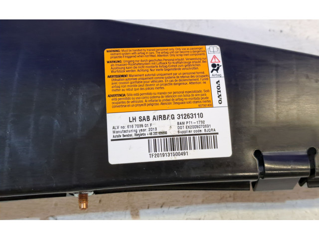 Подушка безопасности в сиденье 31263110, 31418253   Volvo S60