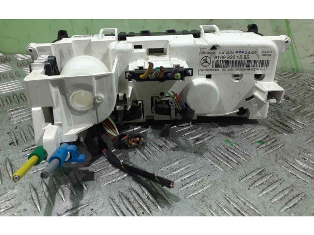Блок управления климат-контролем A1698301585   Mercedes-Benz A W169